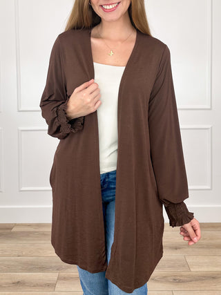 Dear Scarlett Wishes Do Come True Wrinkle-Free Long Sleeve Cardigan - Multiple Colors