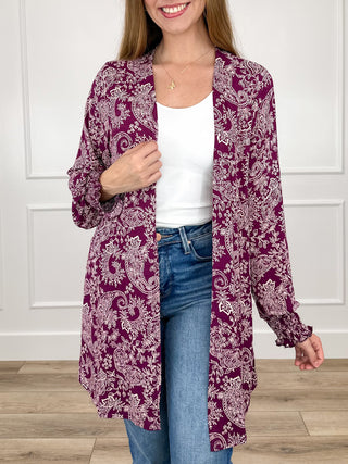 Dear Scarlett Sweet Gestures Wrinkle-Free Long Sleeve Cardigan - Multiple Colors
