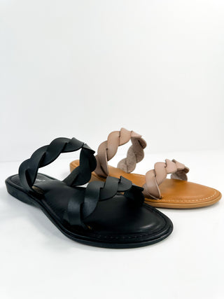 Sweet Soul Faux Leather Sandals - Multiple Colors