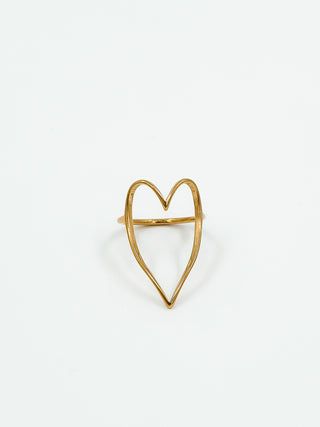 Blinding Love Gold Ring