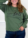 Olive Green Crewneck