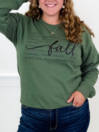 All Things Fall Avery Mae Graphic Top - Multiple Options
