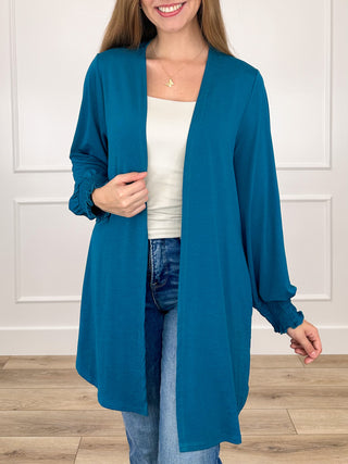 Dear Scarlett Wishes Do Come True Wrinkle-Free Long Sleeve Cardigan - Multiple Colors