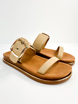 All About You Faux Suede Sandals - Multiple Colors