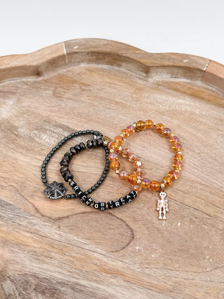 Erimish All Treats No Tricks Starter Stack Bracelet Set