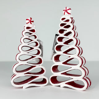 Ribbon Candy Dream Resin Tree Decor - 2 piece set!