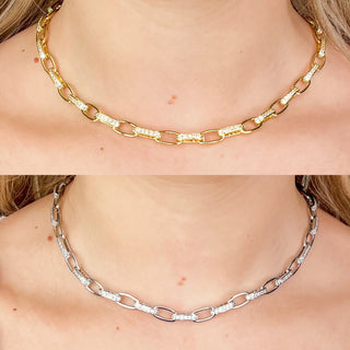 B.B. Lila Ms. Bling Necklace - 2 colors!