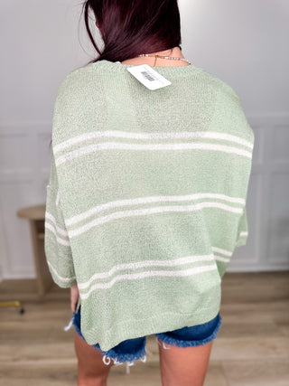 Whatever it is Knit 3/4 Sleeve Avery Mae Sweater Top - 3 colors!