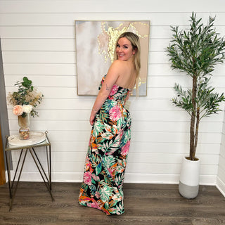 Similar Sunshine Strapless Floral Avery Mae Jumpsuit