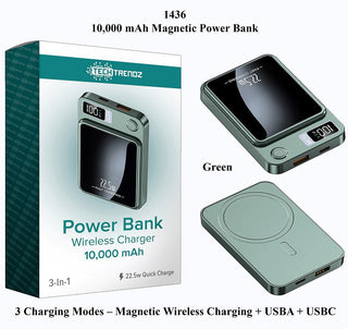 PRE-ORDER TECH 10,000 mAh Power Bank Wireless Charger