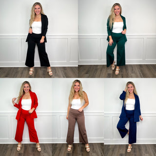 Dear Scarlett I'm So Influenced High Rise Cropped Wide Leg Bottoms - 5 colors!