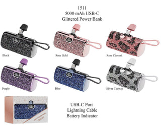 5000 Mah Fancy Power Bank - 6 options!