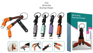 PRE-ORDER TECH All-In-One Key Ring Charger