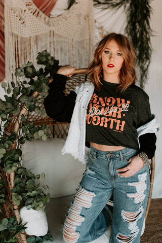 PRE-ORDERSB Know Your Worth Solid Tee