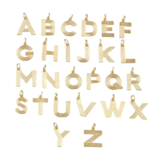 PRE-ORDER LPJ Line Letter Charm