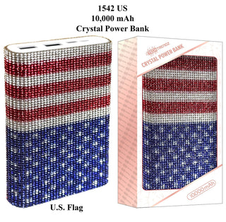 PRE-ORDER TECH Americana Sparkle Power Bank