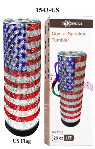 PRE-ORDER TECH Americana Crystal Tumbler Speaker
