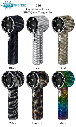 PRE-ORDER TECH Crystal Handheld Fan
