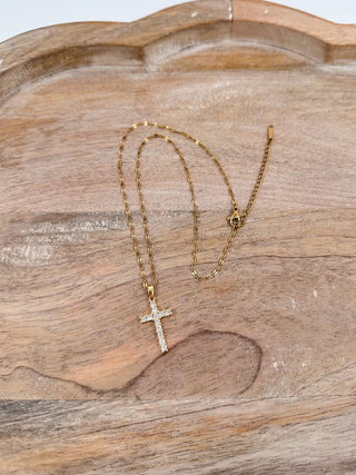 Shine in His Grace Gold Necklace