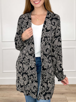 Dear Scarlett Sweet Gestures Wrinkle-Free Long Sleeve Cardigan - Multiple Colors