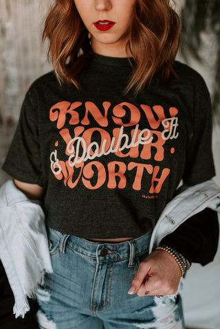 PRE-ORDERSB Know Your Worth Solid Tee