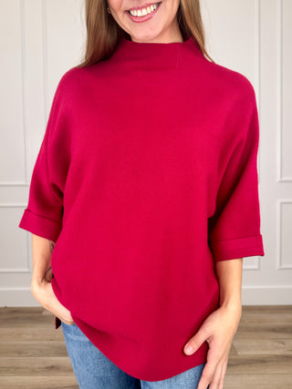 That's Your Business Knit 3/4 Sleeve Avery Mae Top - Multiple Colors