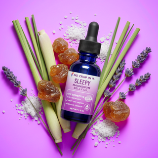 No Crap In It Magnesium Products - Sleepy Belly Oil