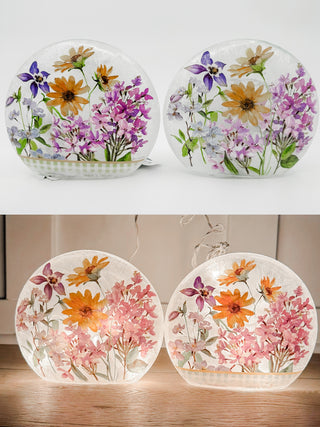 Brightest Bunch Glass Light Up Decor - 2 options!