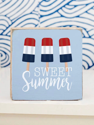 American Dreamin' Wood Block Sign - Multiple Options