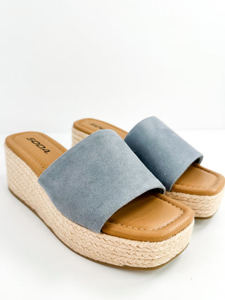 Wishful Thinking Faux Suede Wedges - Multiple Colors