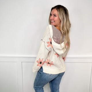 POL As Time Goes By Long Sleeve Hooded Sweater Top - 2 colors!