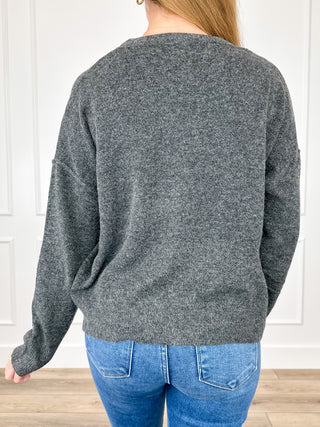 Nothing I Can't Do Knit Long Sleeve Avery Mae Sweater Top - Multiple Colors
