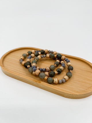 Positive Beauty Beaded Bracelet Set - 3 colors!