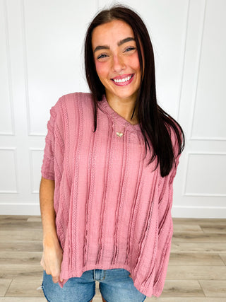 Just as Predicted Lightweight Short Sleeve Avery Mae Top - Multiple Colors