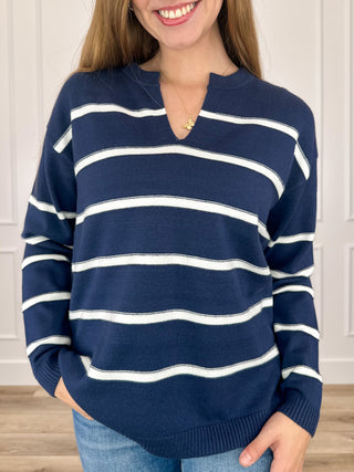 Zenana Nothing Can Stop Me Knit Long Sleeve Sweater Top - Multiple Colors