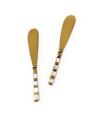 Ocean Pearl Brass Spreader Set