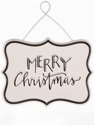 Holiday Hanger Metal Decor