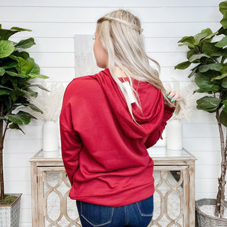 Travel Vibes Knit Long Sleeve Hooded Top- 2 colors!