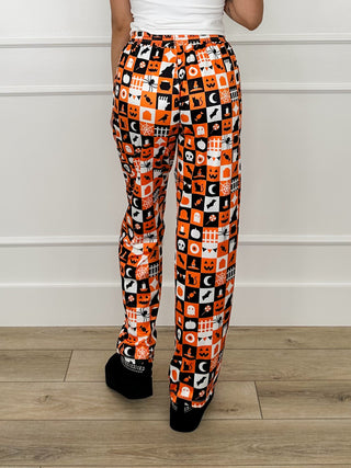 Michelle Mae If the Broom Fits High-Rise Lightweight Orange Bottoms