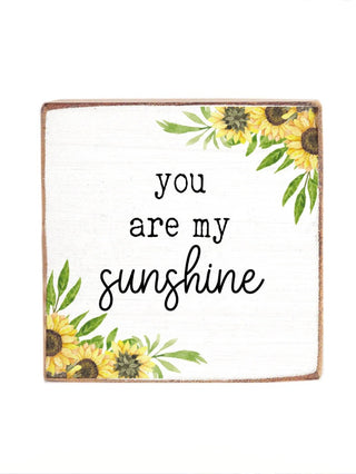 Spring Has Sprung Wood Block Sign - Multiple Options