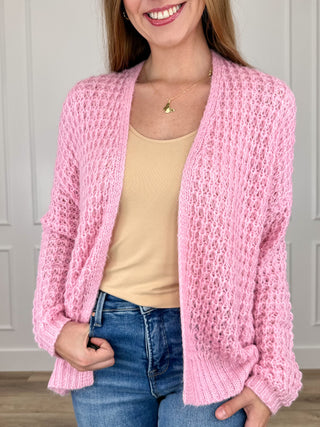 Everywhere I Look Knit Long Sleeve Avery Mae Cardigan - Multiple Colors