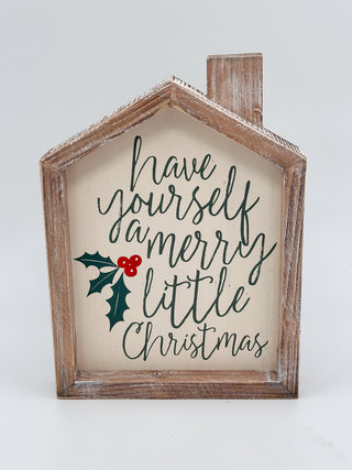 Cozy Christmas Home Wood Decor - Multiple Options