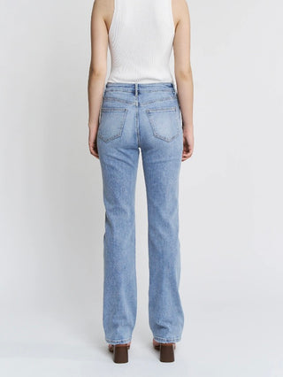 PRE-ORDERMICA Mica High Rise Straight Leg Blue Jeans