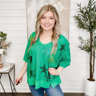 The Good Change Short Sleeve Green Avery Mae Top