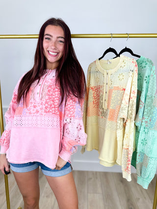 Easel Make Your Choice Cotton Long Sleeve Top - 3 colors!