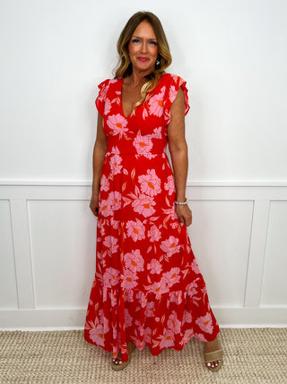 Instantly in Love Lightweight Red Avery Mae Dress