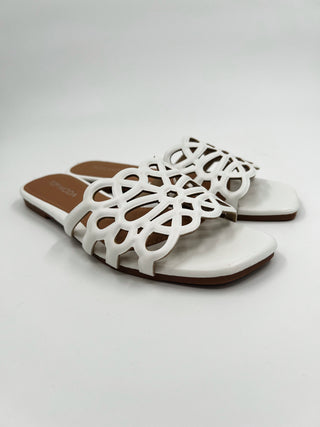 You Make My Day Sweet Faux Leather Sandals - Multiple Colors