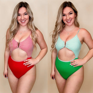 Do it Over One Piece Swimsuit - 2 colors! *FINAL SALE*