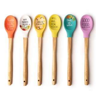 Life is Sweet Silicone Spoon - 6 colors!