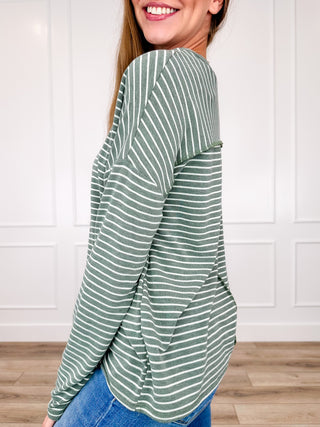 Getting Great Reviews Knit Long Sleeve Avery Mae Top - Multiple Colors
